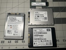 SSD/M.2 Lot Of 4 -1TB x 1, 256GB x 3