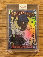 Topps Project 70 Julio Franco Rainbow Foil /70 by Distortedd