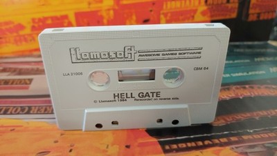 Hell Gate (Llamasoft 1984) Commodore C 64 (Tape only) works 8-bit
