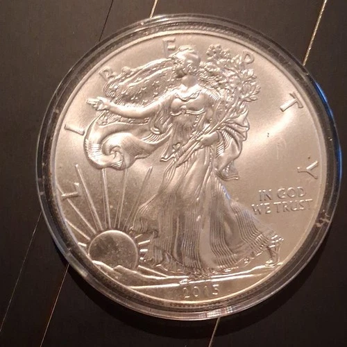 U.S. Mint American Silver Eagle 2015 1 oz Silver Bullion Coin