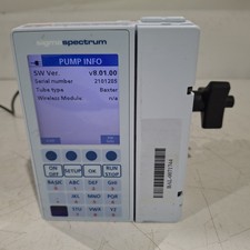 Baxter Sigma Spectrum 8.01.00 w/o Battery Infusion Pump