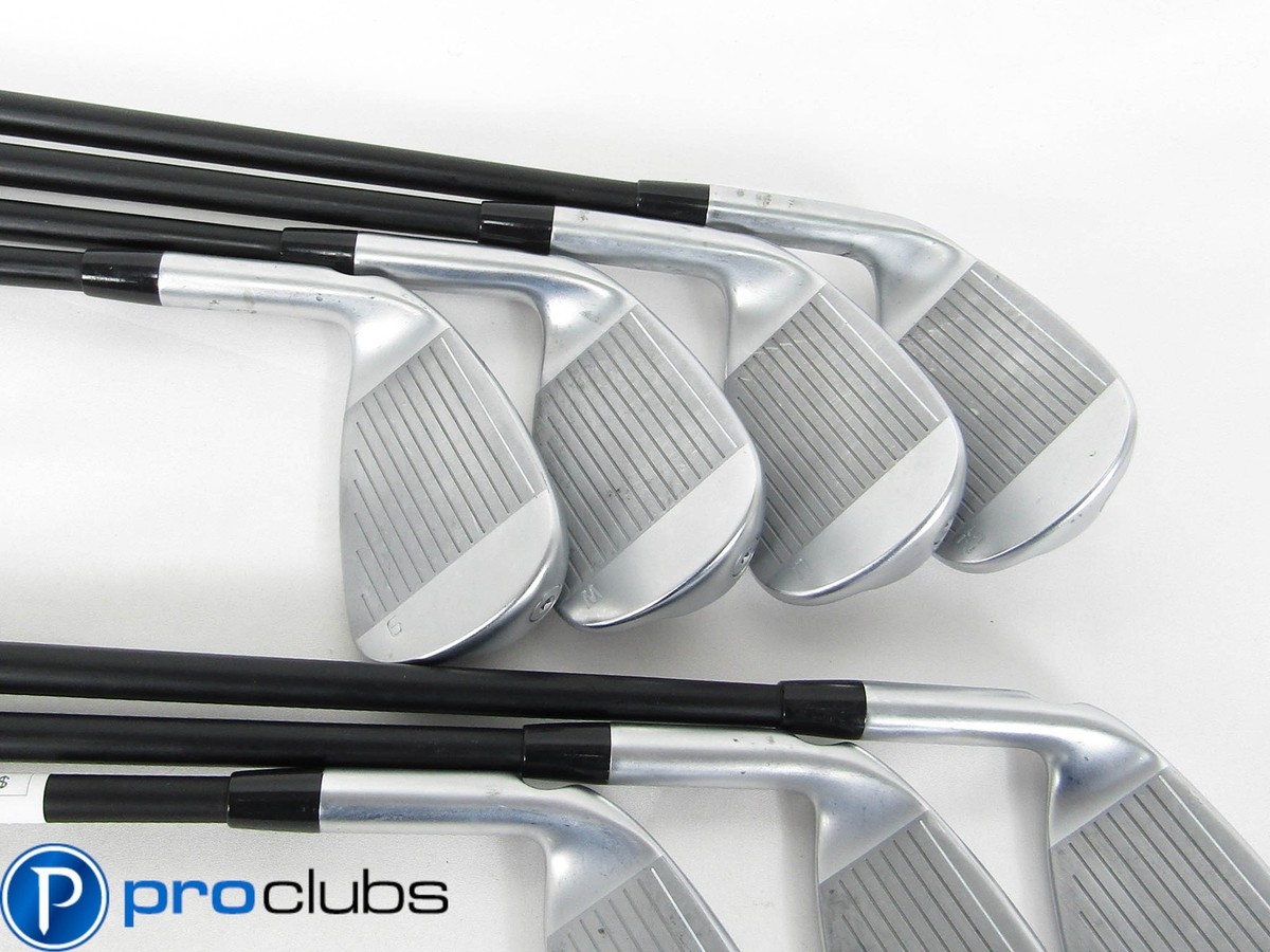 PING G440 BLACK DOT IRONS 6-PW,UW,52* GRAPHITE REGULAR FLEX (+1/2