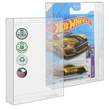 MALKO Hot Wheels  Matchbox Protector Display Case for Mainline, Transparent