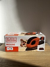 Black+Decker BEW230-GB Mouse Detail Sander Orange/Black, 55W, 240V Brand New
