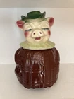 VTG Shawnee Pottery Bankhead Winnie Pig Piggy Bank Cookie Jar Great Shape