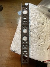 Vintage 18 Cast Iron Level Tool Millers Falls Co. 3 Tubes