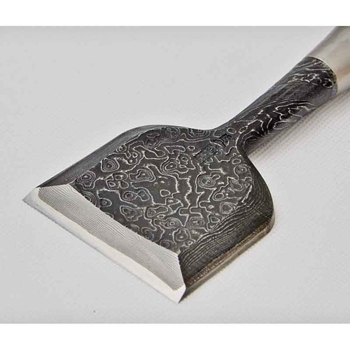 Tasai Chisel Oire Nomi Japanese Bench Chisel Blue Steel Rosewood Damascus 田斎 - Picture 54 of 65