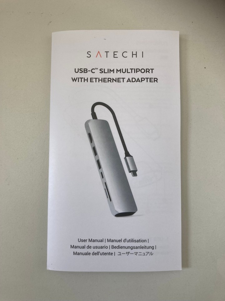 SATECHI 7 en 1 Hub USB C Slim Plus