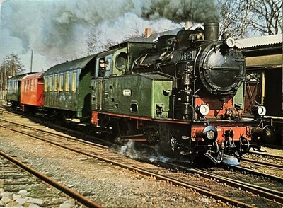 Postcard DEW Locomotive Mevissen 4'' Ex Colliery Mevissen, Rheinhausen Ready for Use