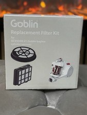 2 x Goblin Vacuum Cleaner Replacement Filter Kit Hoover Cleaning New GCV404W-21