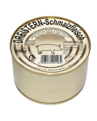 DREISTERN Schmalzfleisch 400 g | Hausmacher Art | Made in Germany