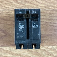 Interruptor automático GE General Electric THQL2150 50 amperios 2 polos 120/240 VCA ENVÍO RÁPIDO