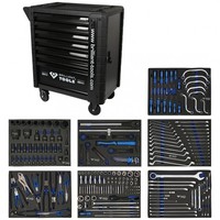 Brilliant Tools Werkstattwagen Mit 7 Schubladen Und 225 Werkzeugen, NFZ