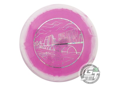 NOS Dynamic Discs Lucid Ice Orbit Verdict 178g White-Pink Midrange Golf Disc