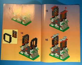 LEGO Instruction Manual Only for Ninja Set 6089, Stone Tower Bridge