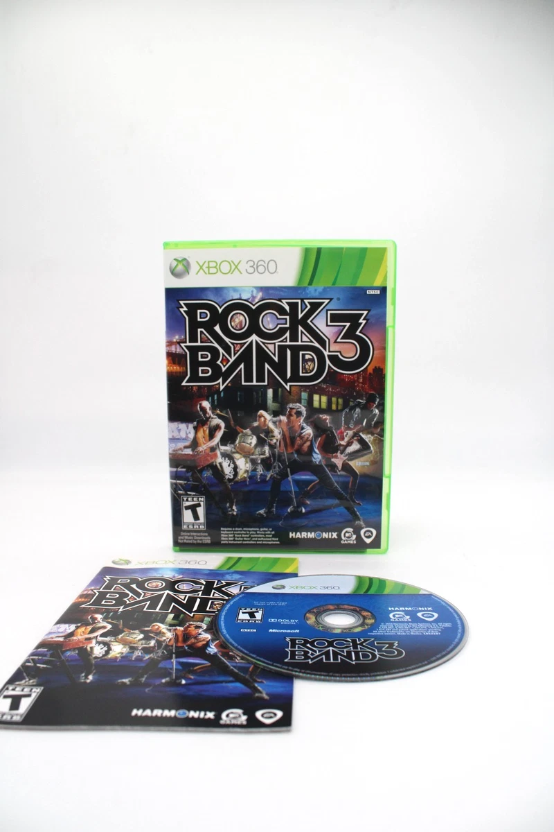 Rock Band 3 Microsoft Xbox 360 Video Games for sale - eBay