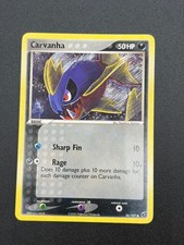 Carvanha LP 56/107 Common Deoxys Pokemon on eBay
