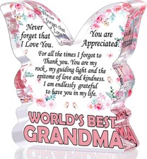 Grandma Gifts Birthday for Crystal Clear-Grandma