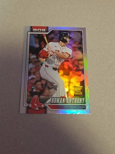 2026 Topps Series 1 Roman Anthony Holo Foil 189 Rookie Boston Red Sox Baseball