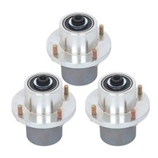 3pcs Deck Blade Spindle Fits For Hustler Fastrak Raptor SDX SD 48" 54" 60" Mower