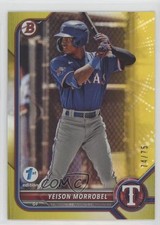 2022 Bowman Draft 1st Edition Yellow Foil 74/75 Yeison Morrobel #BD-58 0nr3