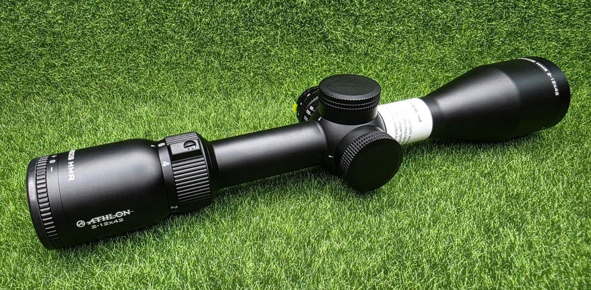Athlon Argos HMR 2-12x42mm SFP MOA Riflescope w/ Illum. AHMC