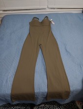 yoga Victoria Seacret Women's Crossback Mesh One Piece Size XL New Brown
