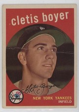 1959 Topps Clete Boyer (White Back) #251 0z0n