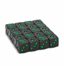 SKAVEN DICE BLACK 2019 X20 AGE OF SIGMAR 40K WARHAMMER 40,000 D6 LOOSE
