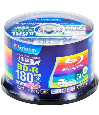 Verbatim BD-R Blu-ray Disc 25GB (für Einzelaufnahme) VBR130RP53SV4