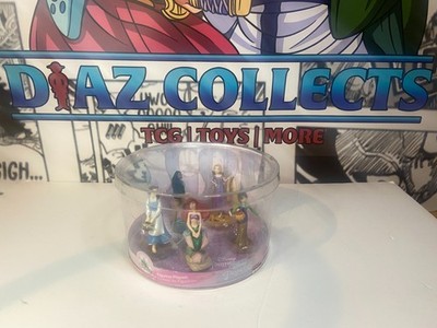 Disney Princess Figurine Play Set Ariel Figure Belle Mulan Rapunzel Mini Figure