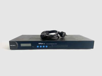 MOXA NPort 5630-16   16× RS-422/485 Device Server   Rackmount