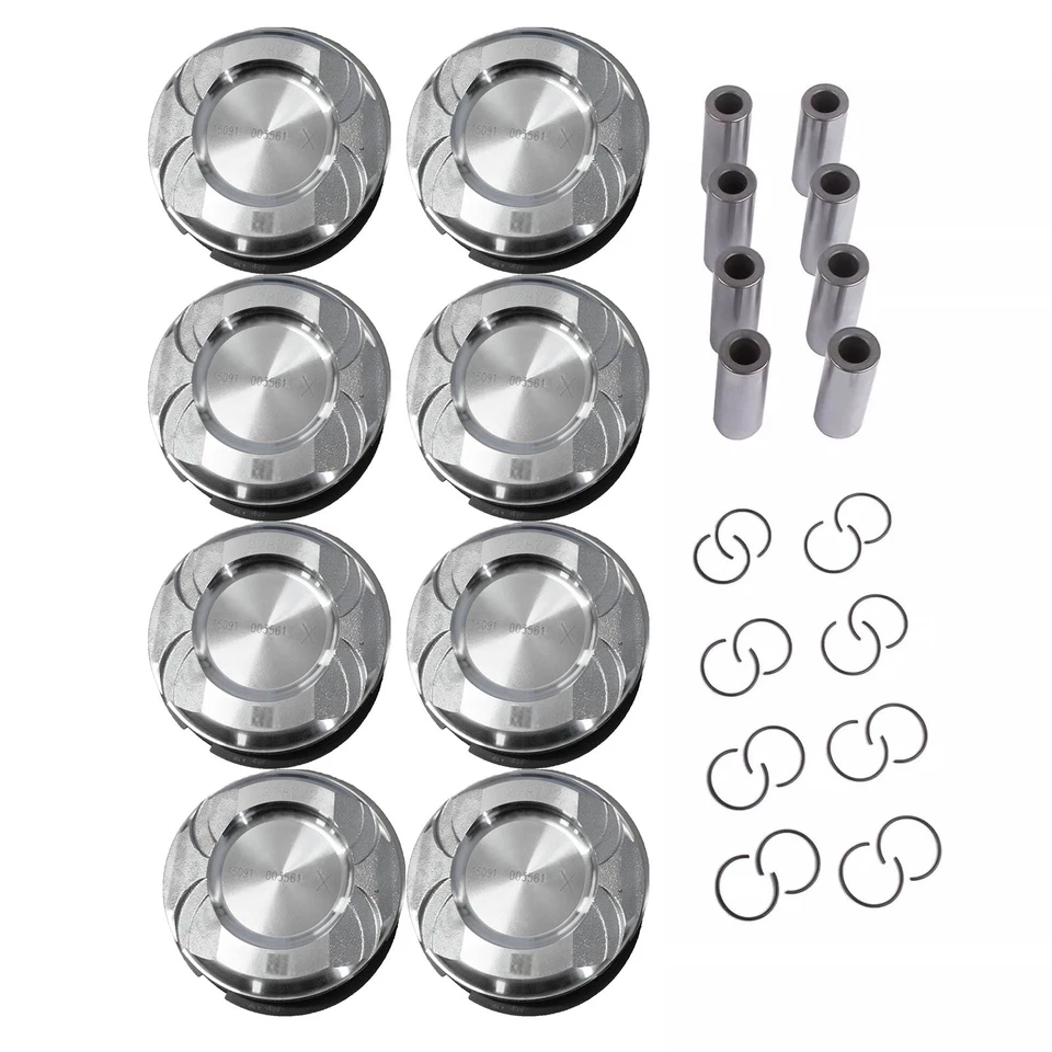 Pistons & Rings Set for Mercedes-Benz X166 W221 W222 M278 GL500 S500 2011-2019 Foto 2 de 4