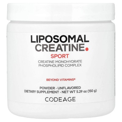 Sport, Liposomal Creatine Powder, Unflavored, 5.29 oz (150 g)