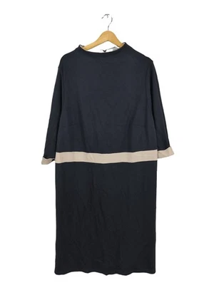 ULLA POPKEN Vestido tejido Mujeres Vestido Talla EU 52 negro-blanco puro - Imagen 1 de 4