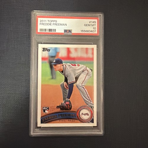 2011 Topps Freddie Freeman RC #145 LA Dodgers Atlanta Braves PSA 10 Gem Mint 🔥