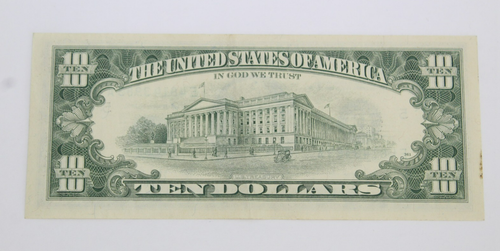 1988 A $10 Federal Reserve Bank of Richmond Note Villalpando | Brady  [056WEA] - Picture 2 of 4