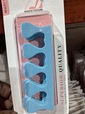Makeup Posture Blue Foam Curved Toe Separators Pedicure Tool