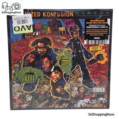 Organized Konfusion Stress 30th Anniversary Deluxe Triple Vinyl 3LP Hip Hop LP