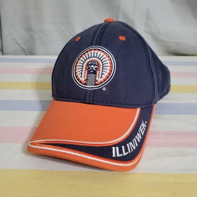 Vintage University of Illinois Fighting Illini Chief Illiniwek Hat