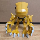 (RARE) DIGIMON (Vintage 1999) AGUMON WARGREYMON 6" FIgure [INCOMPLETE]