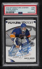 2020 SP Signature Edition Legends 17/199 Curtis Joseph #364 PSA 9 MINT Auto 18yf