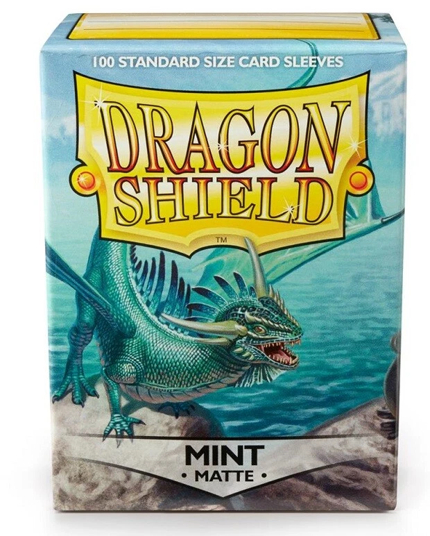 Dragon Shield Matte Sleeves - Mint (100 Sleeves)
