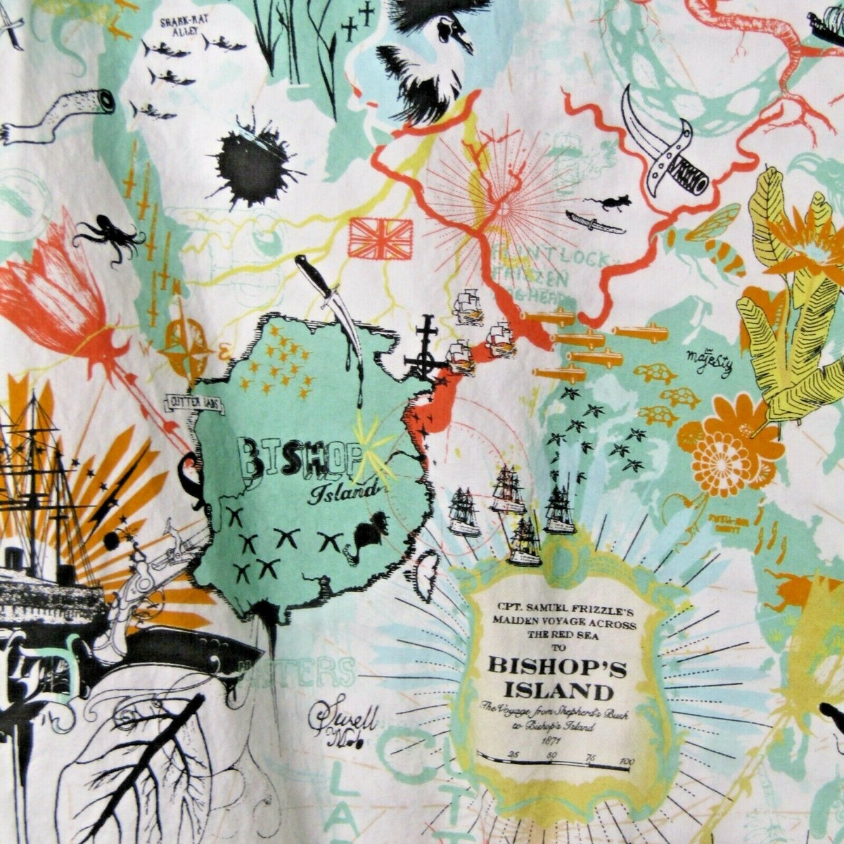 Vintage Artful Dodger All Over Print Reversable Jacket Men's