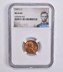 MS66 RD 1949-S Lincoln Wheat Cent NGC Special Lbl