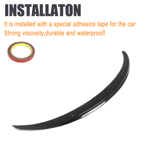 Carbon Spoiler Heckspoilerlippe Abrisskante für Mercedes W117 C117 CLA200 CLA250 - Bild 11 von 11