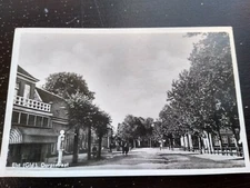 Elst Street scene before the war Europe Vintage RPPC Photo Postcard