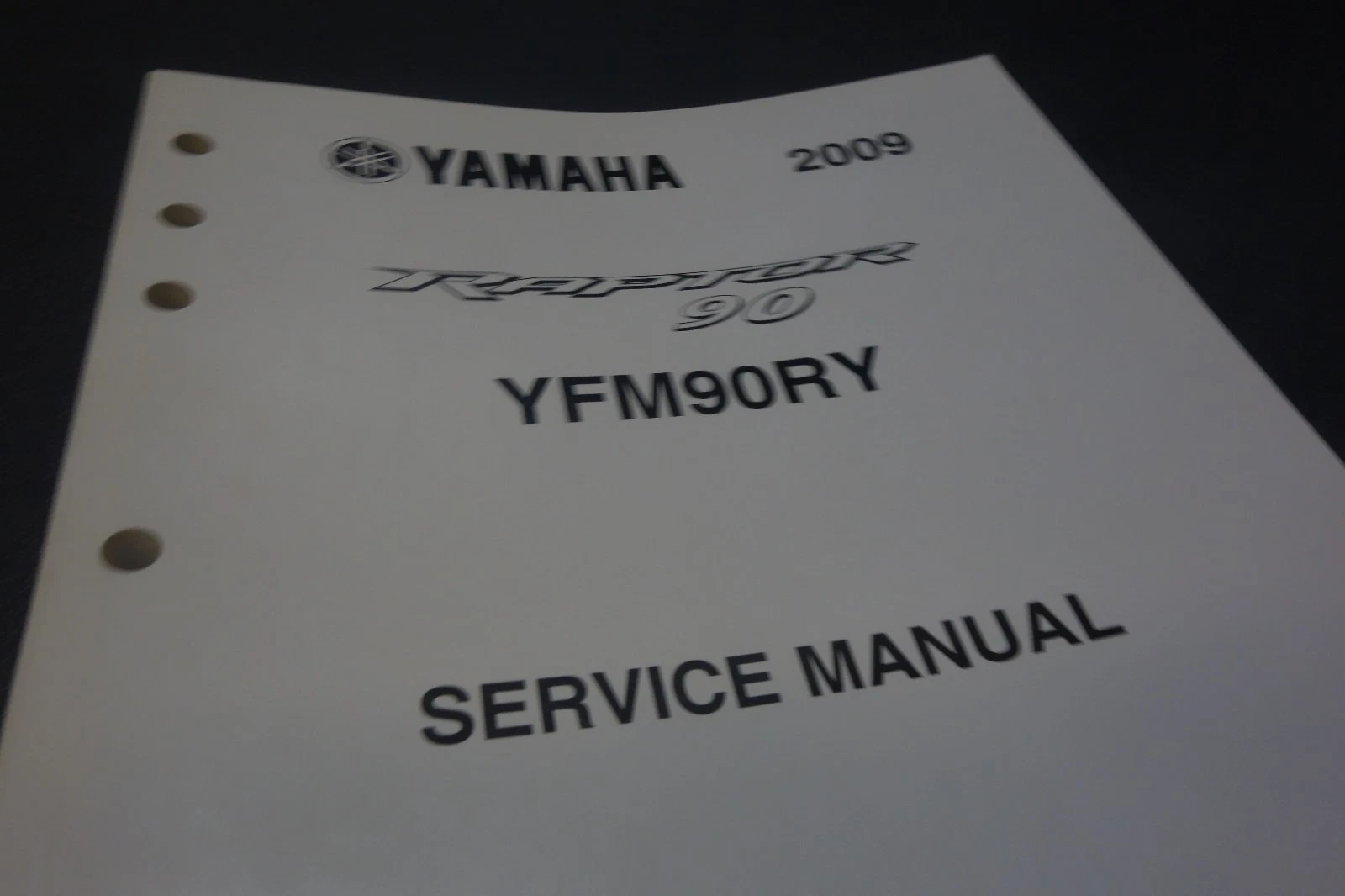 2009 Yamaha YFM90RY Raptor 90 ATV Service Shop Manual Book lit-11616-22-13