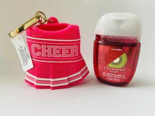 bath body works Hand Sanitizer Strawberry Kiwi Cheer Dress Antibacterial Holder - Bild 1 von 3