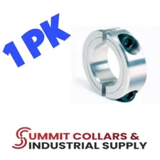 1-1/8” ID Aluminum Double Split Shaft Collar (Qty 1) CA2-112-1